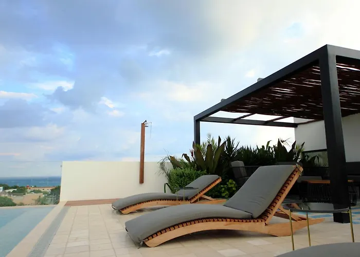 Spacious Studio, Amazing Rooftop With Sea View Apartamento Playa del Carmen